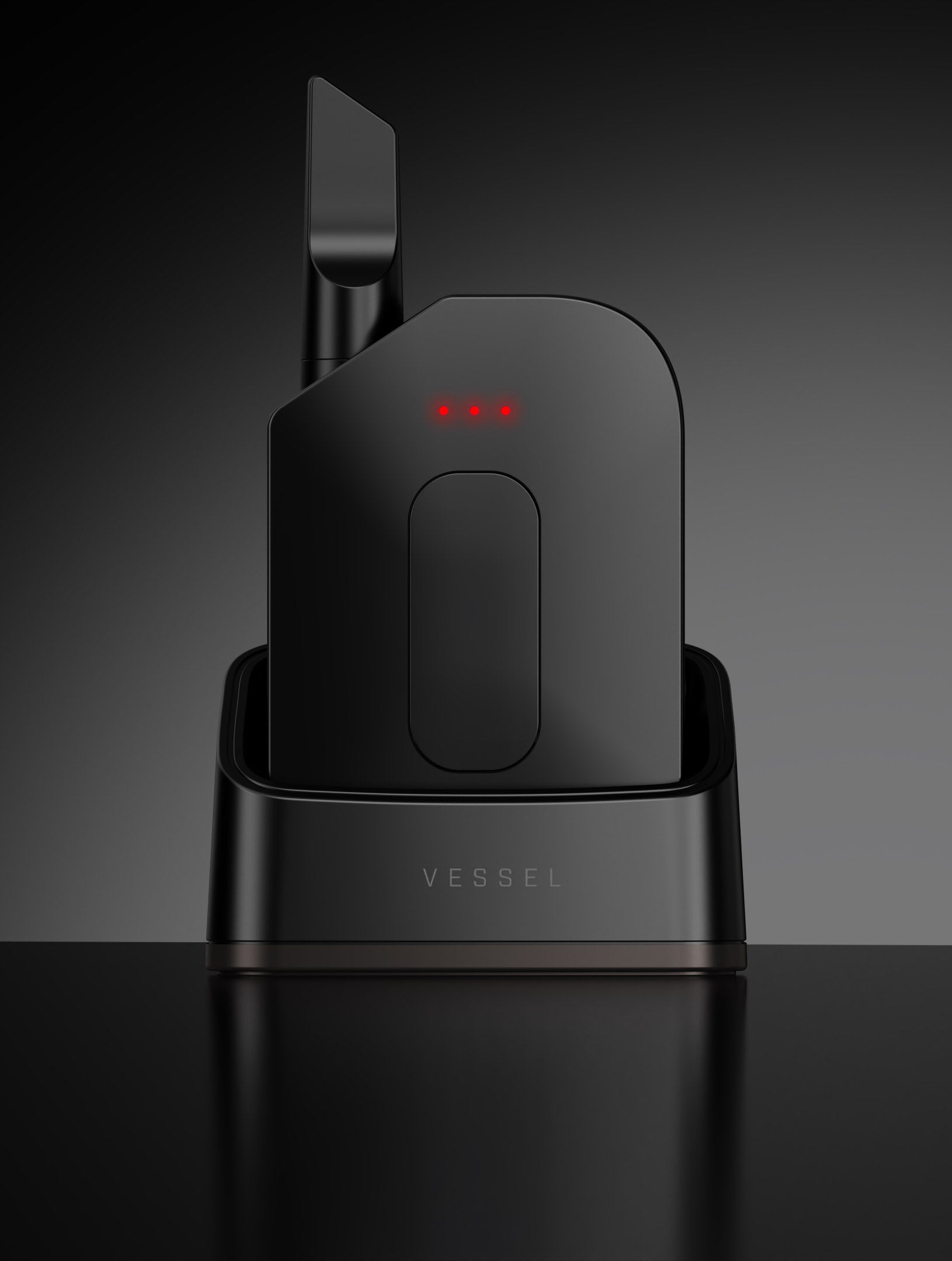 Vessel Compass Rise seated upright in the Apex charger