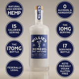 Willie's Remedy 10mg THC Shot | High Dose (750ml)