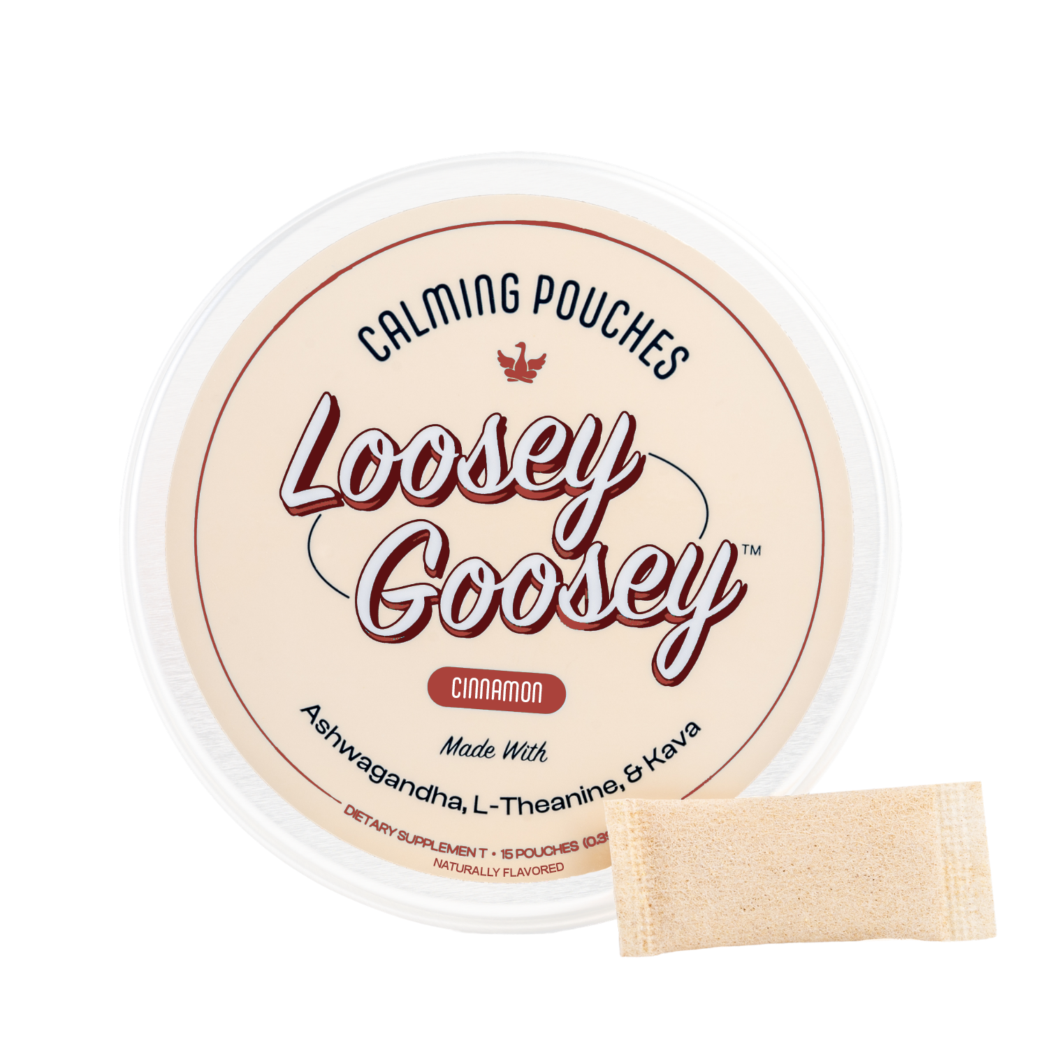 Loosey Goosey Calming Pouches Cinnamon 15-count