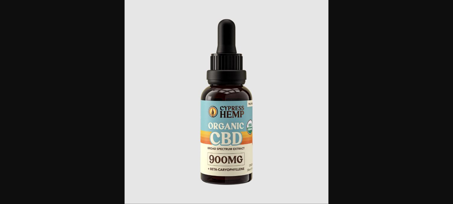 Cypress Hemp 900mg Broad Spectrum CBD+BCP Oil | Original (30mL)