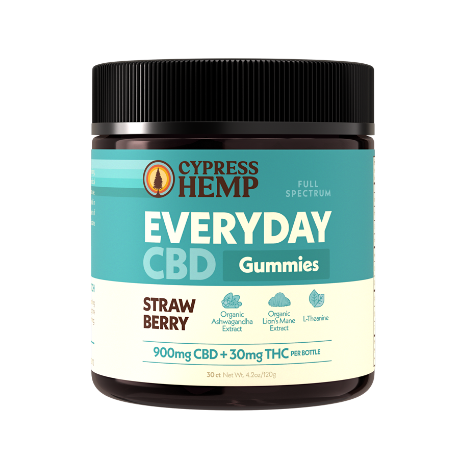 Cypress Hemp 900mg Full Spectrum CBD Everyday Gummies (30ct)