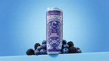 Woodstock Dark Berries 5mg THC CBN seltzer can front of package