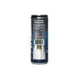 Indigo Drip 5mg THC sparkling mineral water can back panel nutrition facts