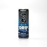 Indigo Drip 5mg THC sparkling mineral water single can front