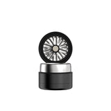Flower Mill Next Gen Premium Stainless 2 inch grinder in black, open