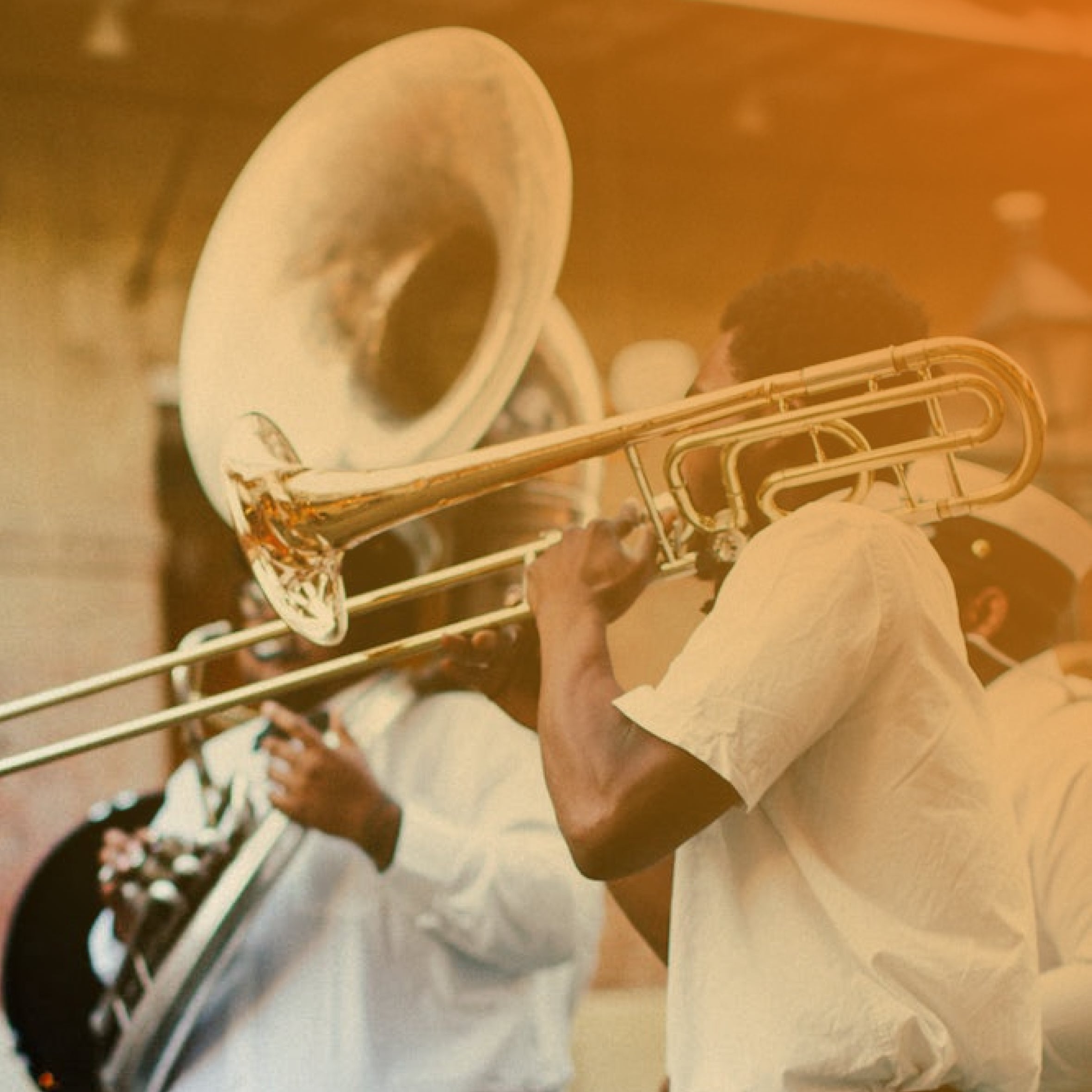 Mambo New Orleans jazz band lifestyle art