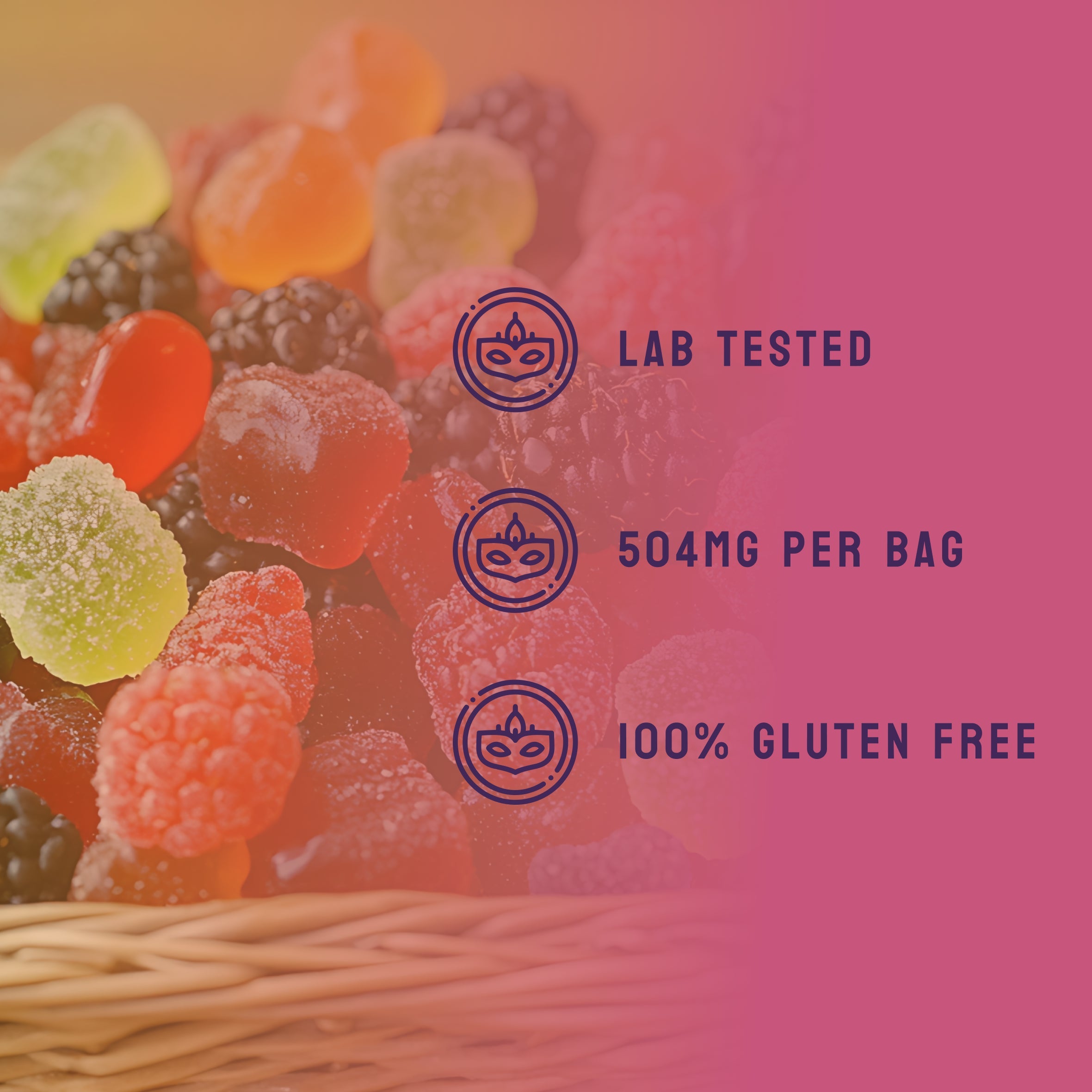 Mambo Mixed Berry cannabinoid and dosage breakdown