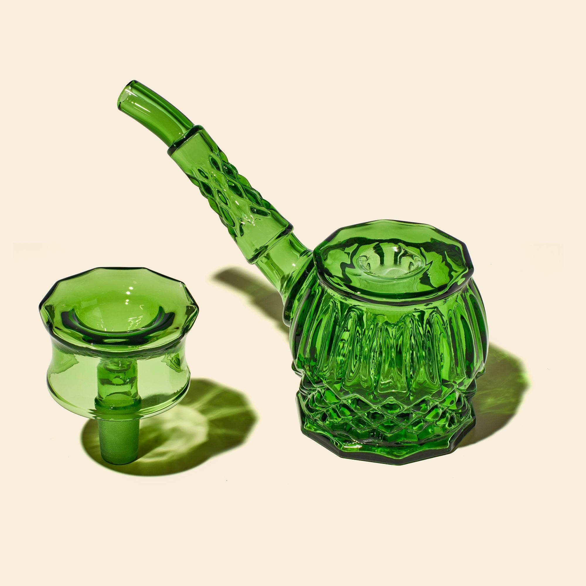 NWTN Highball Bubbler in Emerald, view 2