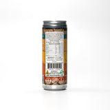 Indigo 5mg THC Root Beer can back panel nutrition facts and ingredients