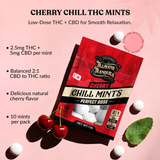 Tillmans Tranquils 2.5mg THC+5mg CBD Mints | Chill (10ct)