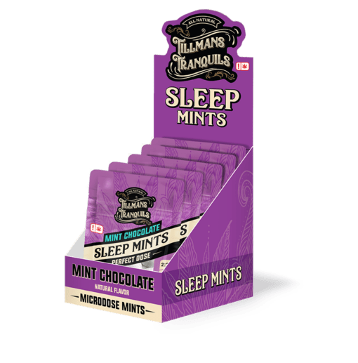 Tillmans Tranquils 2.5mg THC+5mg CBD+5mg CBN Mints | Sleep (10ct)