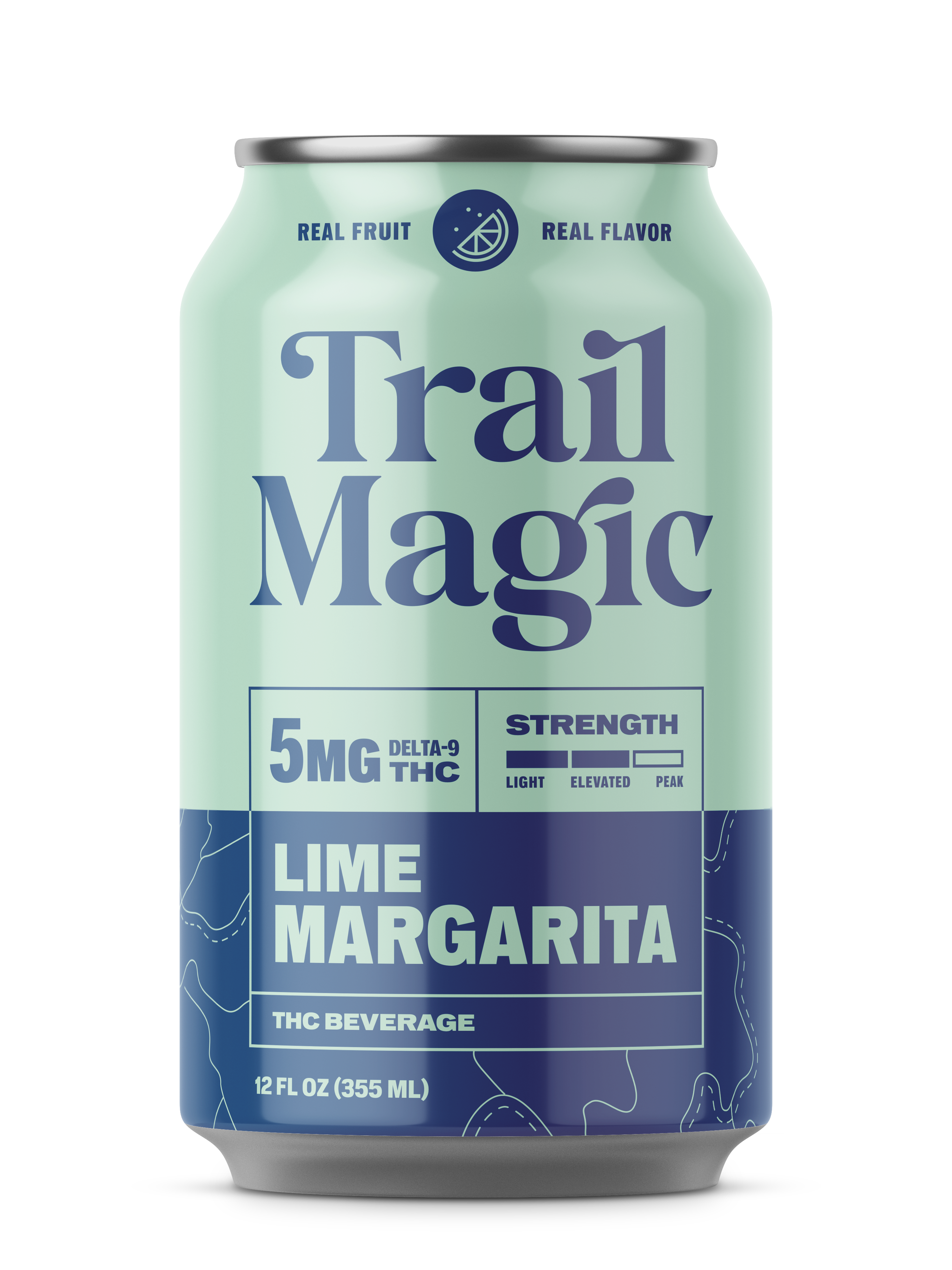 Trail Magic Lime Margarita 5mg THC 12 fl oz can