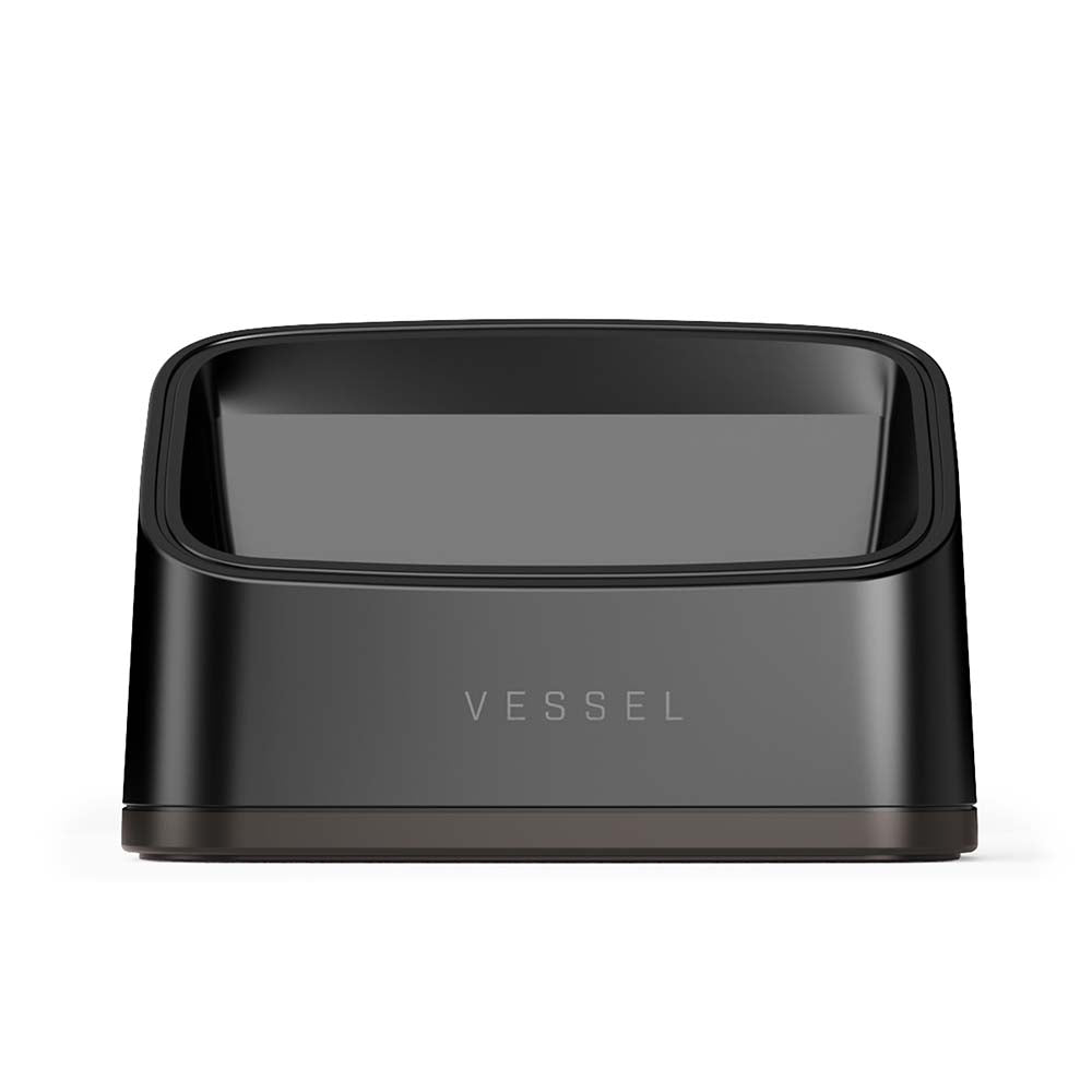 Vessel Apex charging stand in black for the Compass Rise battery