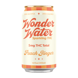 8th Wonder Wonder Water Peach Ginger 5mg THC sparkling seltzer 12 fl oz can